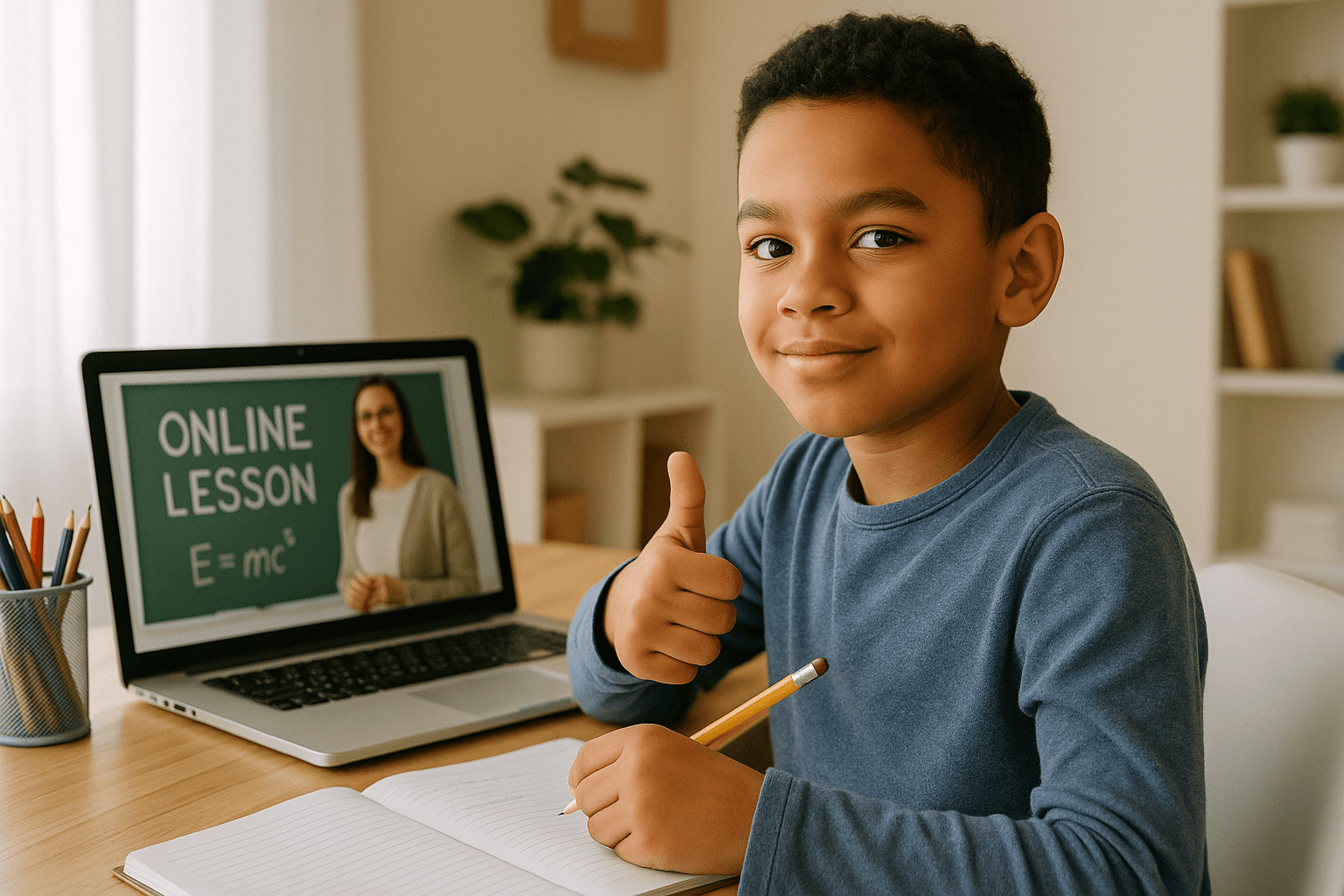 Enthusiastic Kid learning at Curiosity Cove